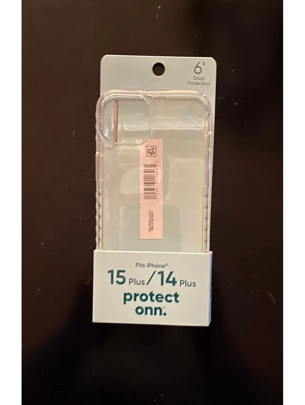 Onn Case for iPhone 15/14 Plus Clear